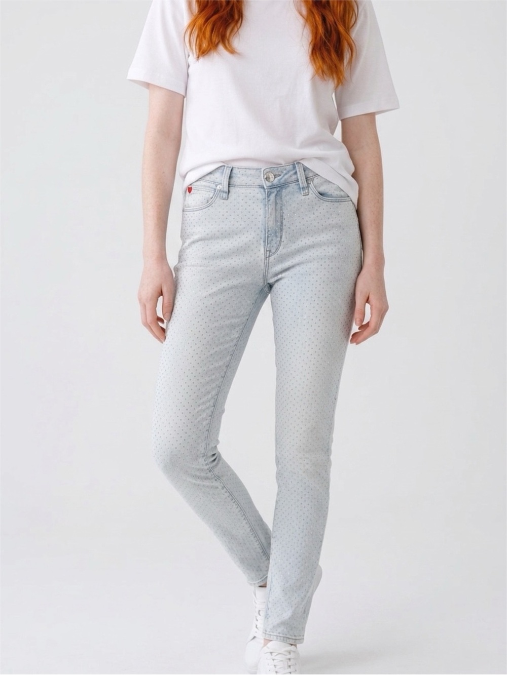 Love Moschino Polkadot Jeans 👖 Light wash